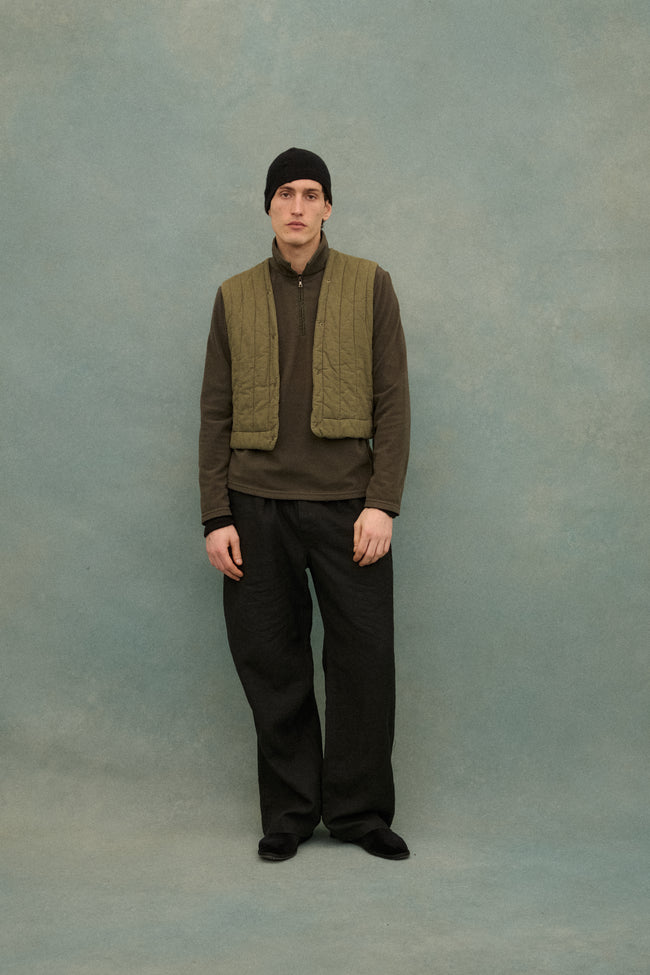 Giorgio Armani Quilted Vest - Desert Vintage