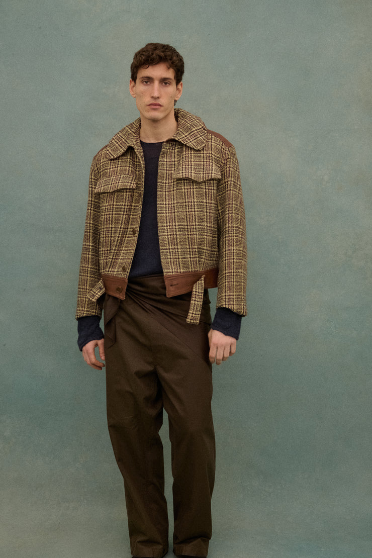 Armani Tweed Bomber - Desert Vintage