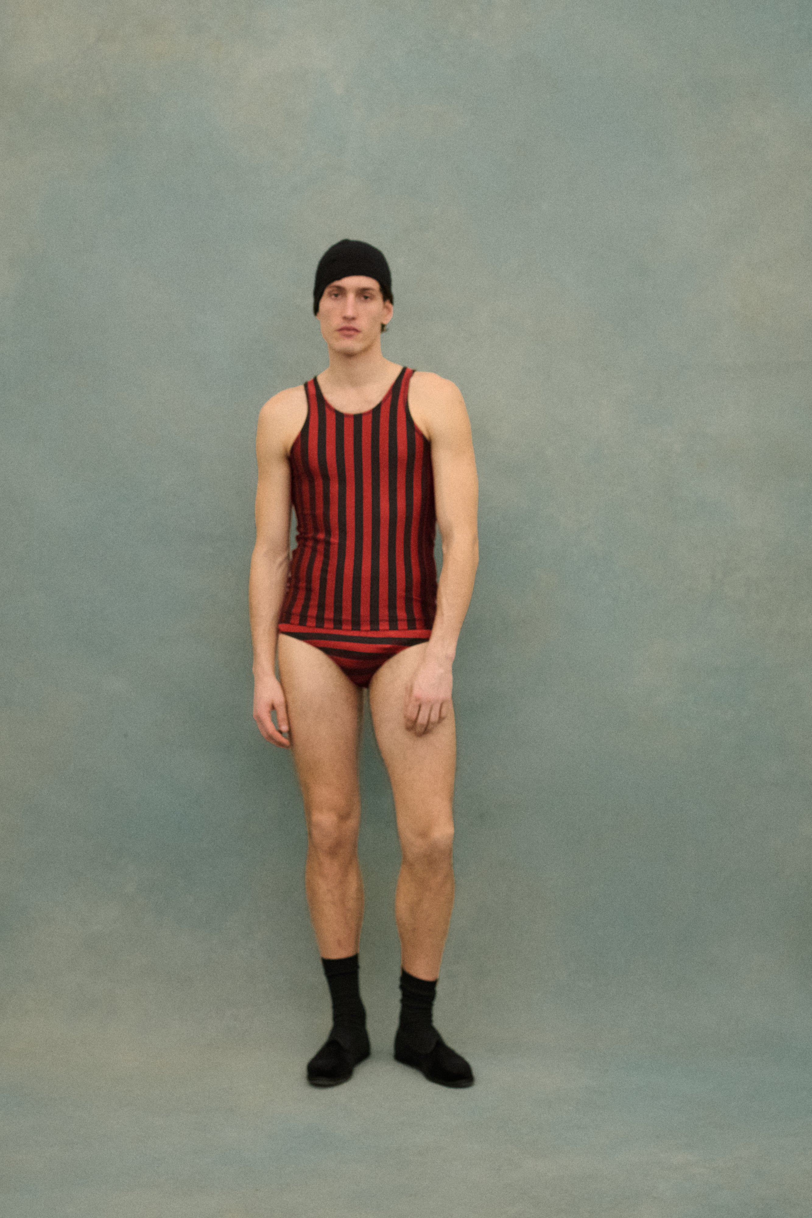 Katharine Hamnett Striped Swimset - Desert Vintage