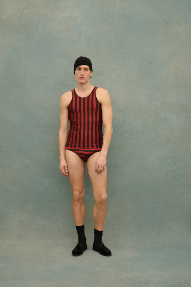 Katharine Hamnett Striped Swimset - Desert Vintage