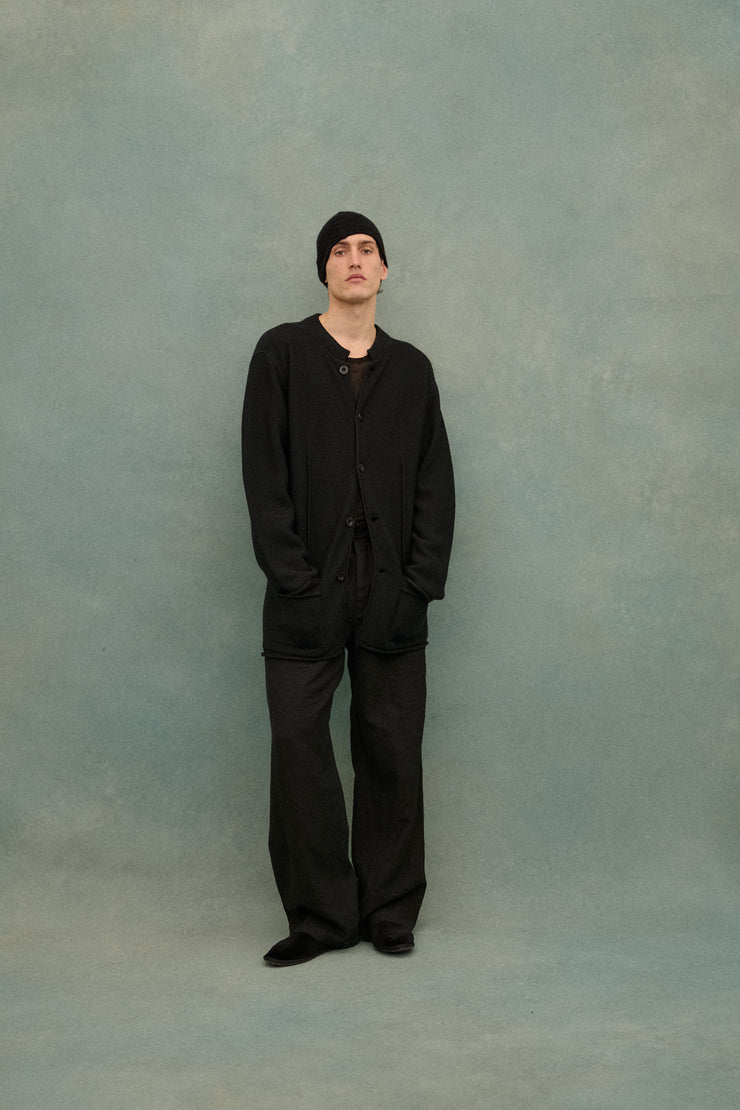 Armani Black Knit Cardigan - Desert Vintage