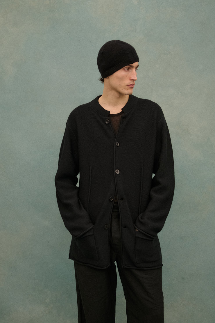 Armani Black Knit Cardigan - Desert Vintage