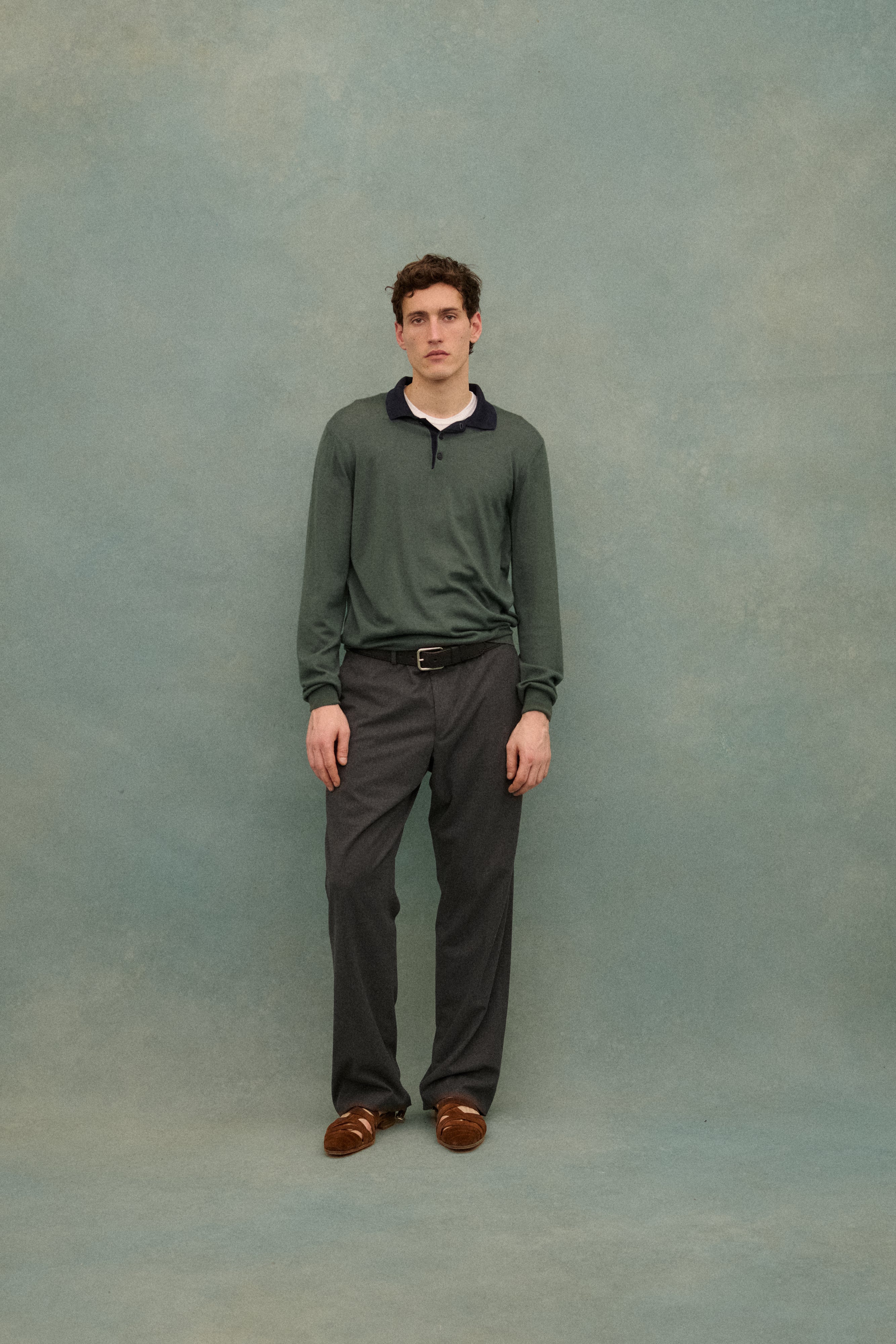 Armani Green Cashmere Pullover - Desert Vintage