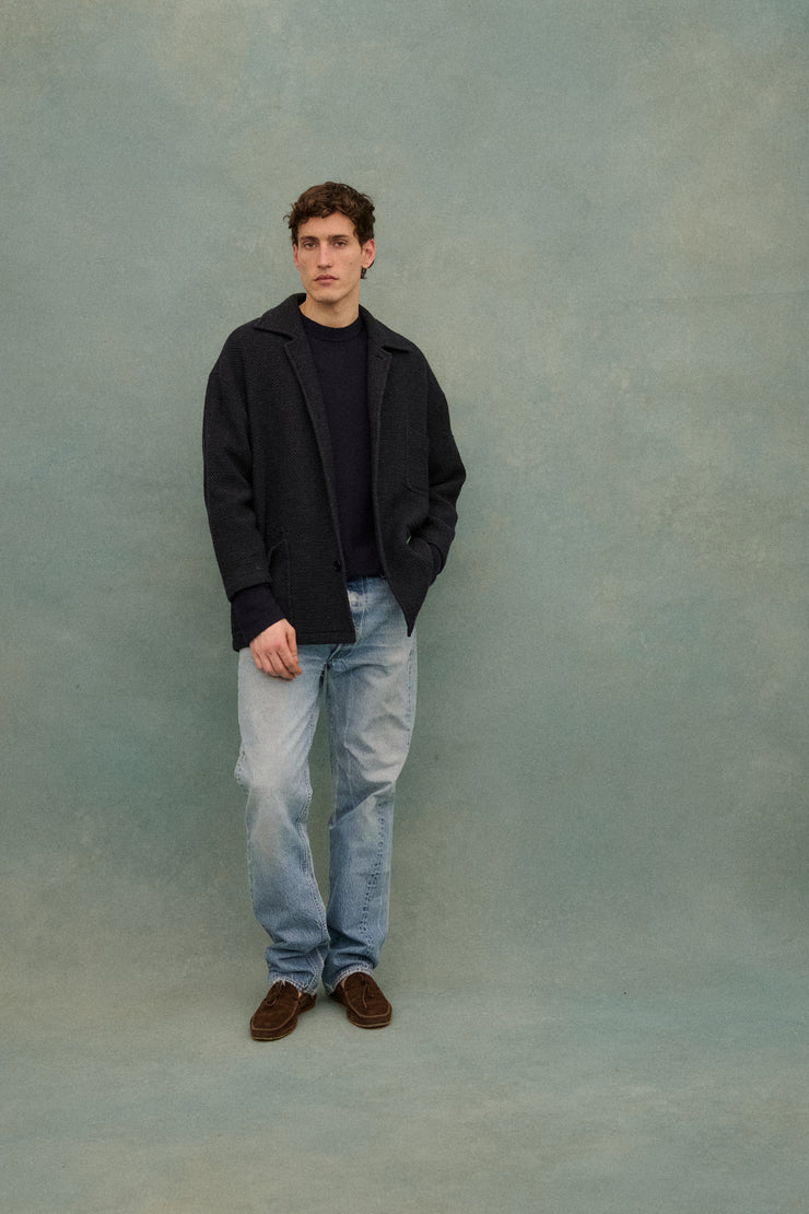 Wool Knit Chore Coat - Desert Vintage