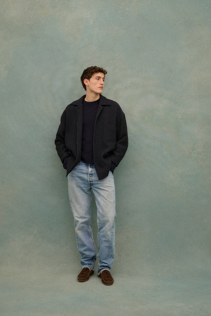 Wool Knit Chore Coat - Desert Vintage