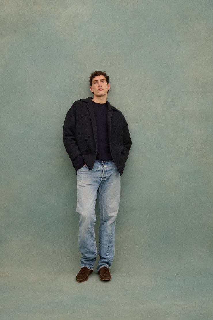 Wool Knit Chore Coat - Desert Vintage