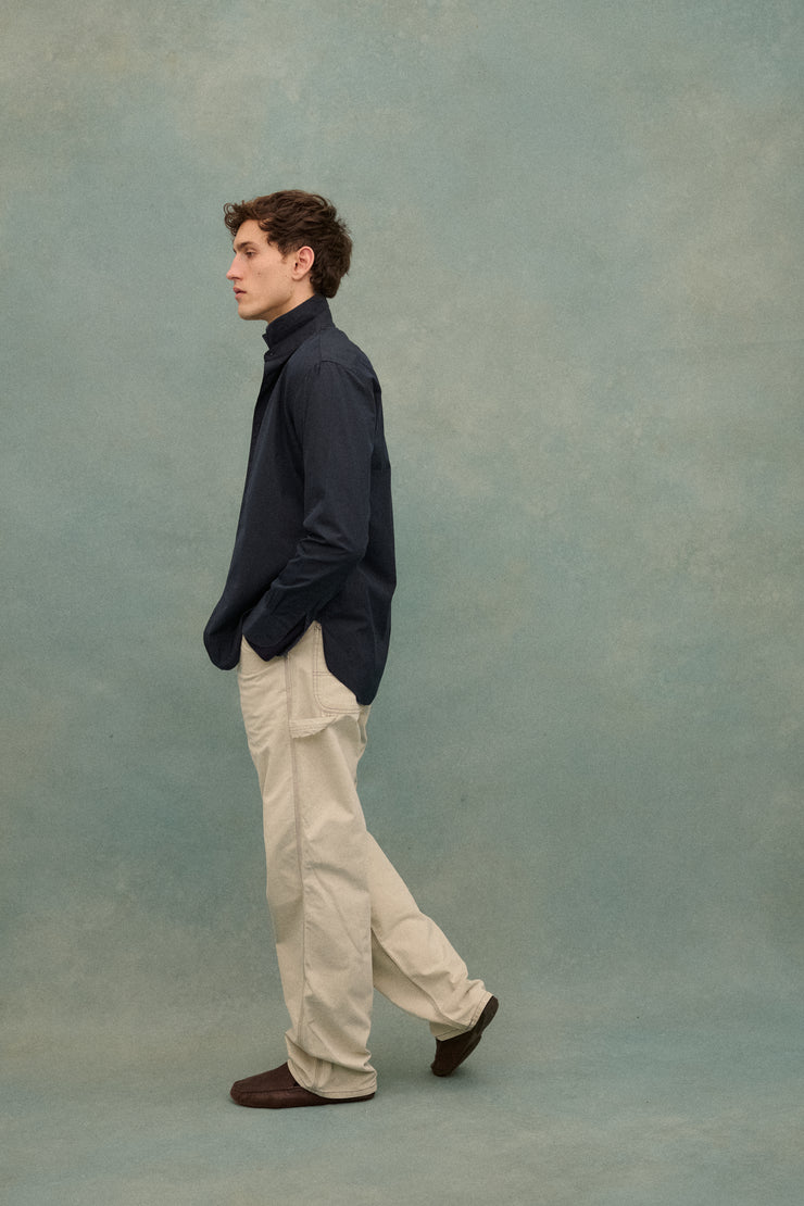 The Row Navy Button Down - Desert Vintage