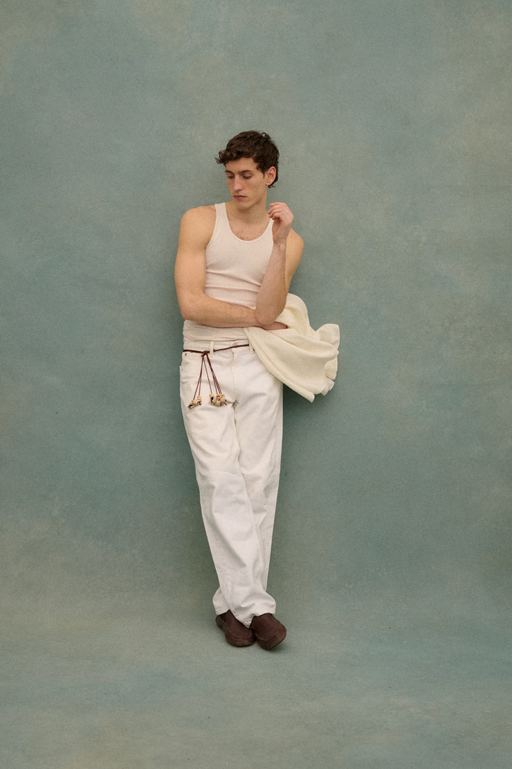 Vintage White Tank - Desert Vintage