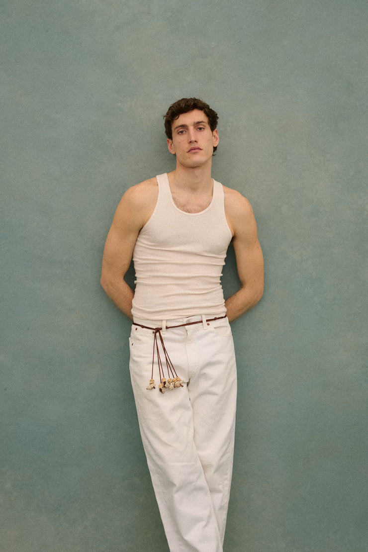 Vintage White Tank - Desert Vintage