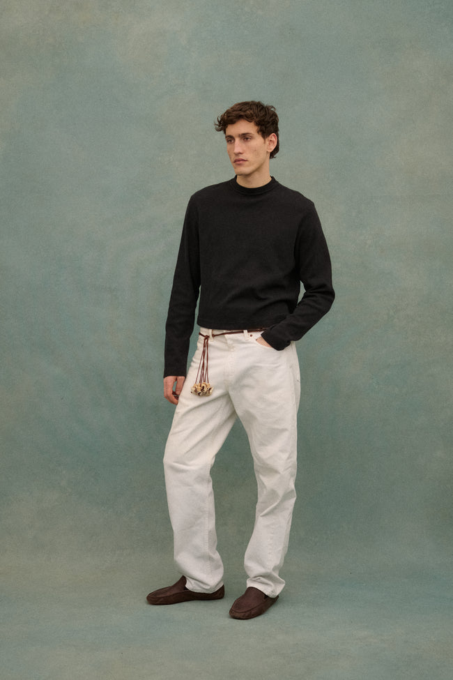 Dries Van Noten Cotton Rib Shirt - Desert Vintage