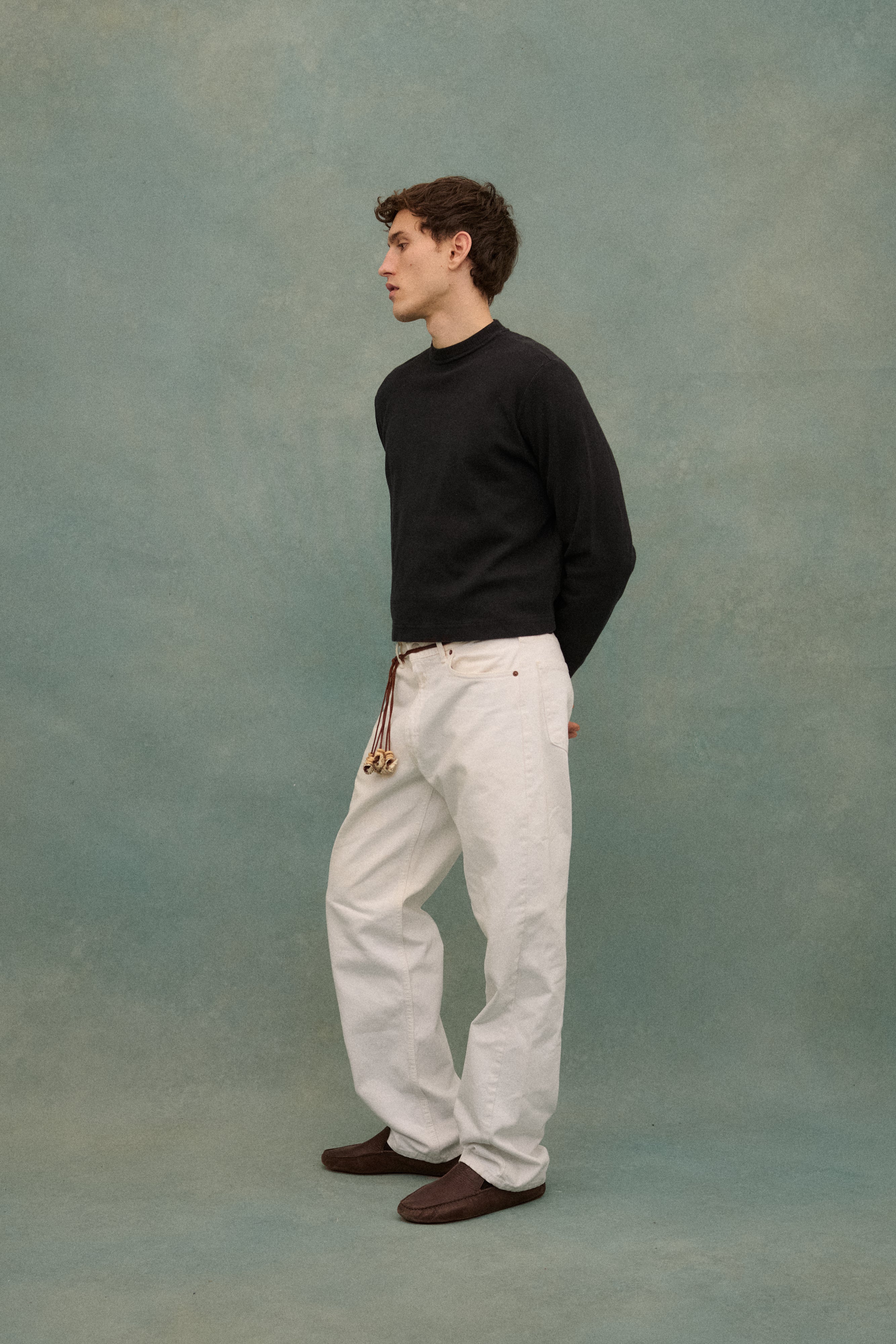 Dries Van Noten Cotton Rib Shirt - Desert Vintage