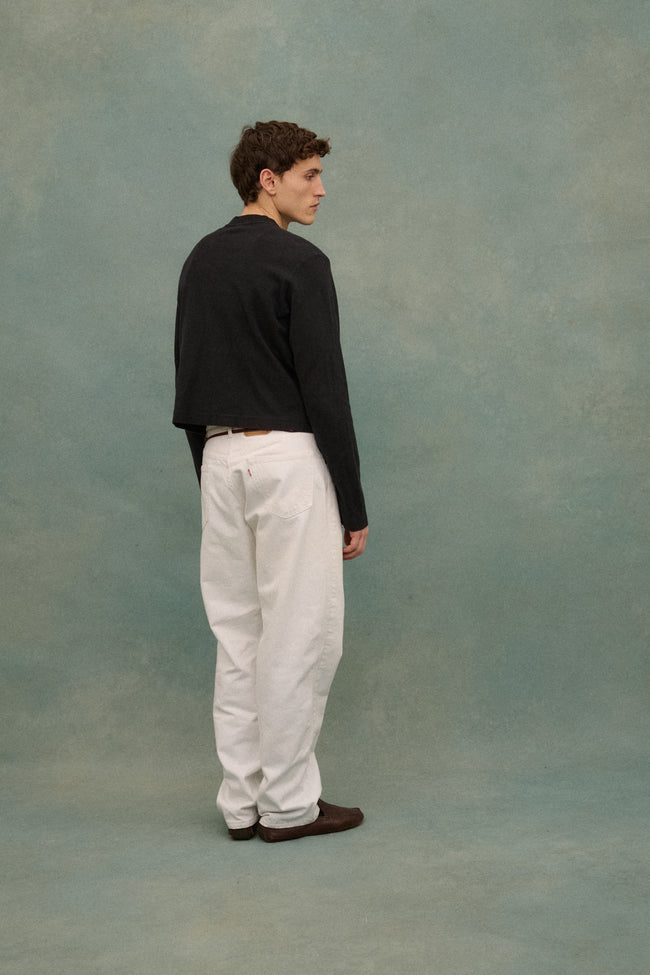 Dries Van Noten Cotton Rib Shirt - Desert Vintage