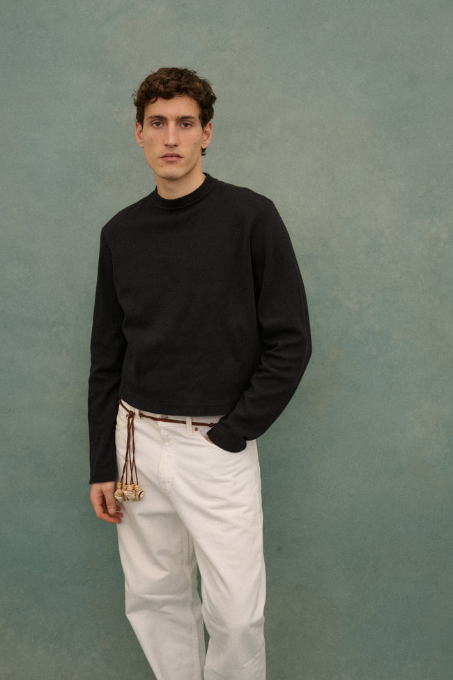 Dries Van Noten Cotton Rib Shirt - Desert Vintage