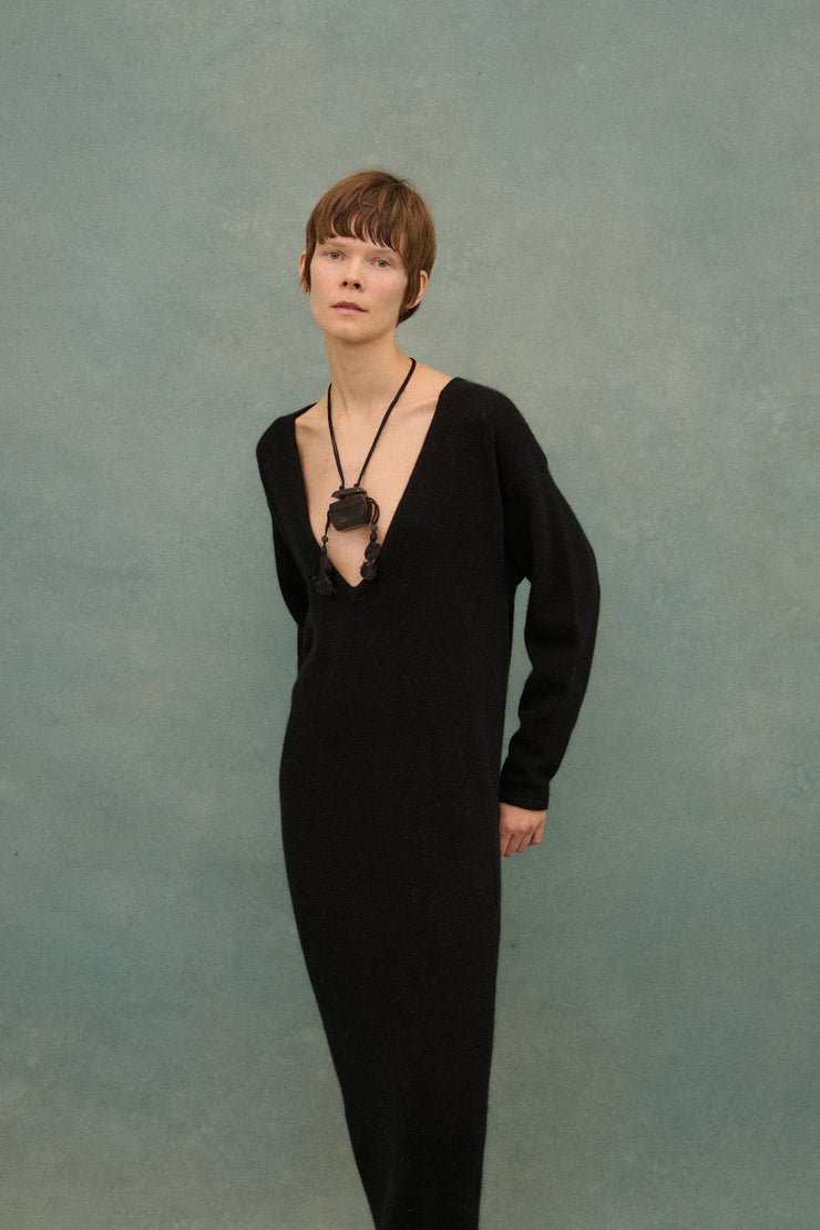 Antique Wood Talisman Necklace - Desert Vintage