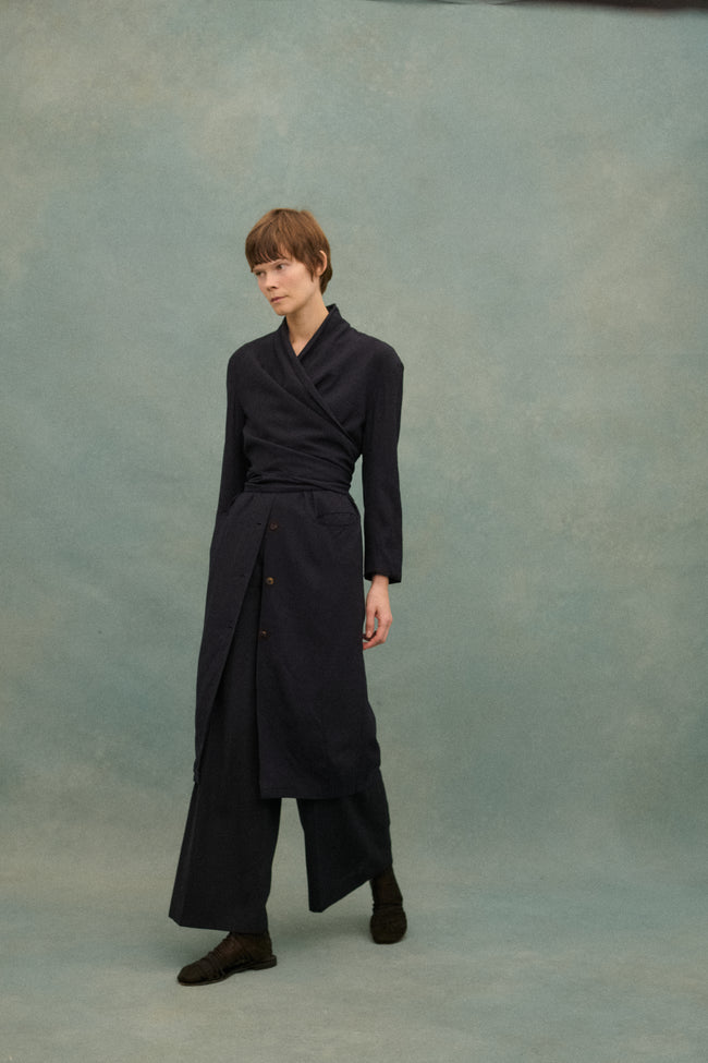 1980s JPG Suited Wool Tunic - Desert Vintage