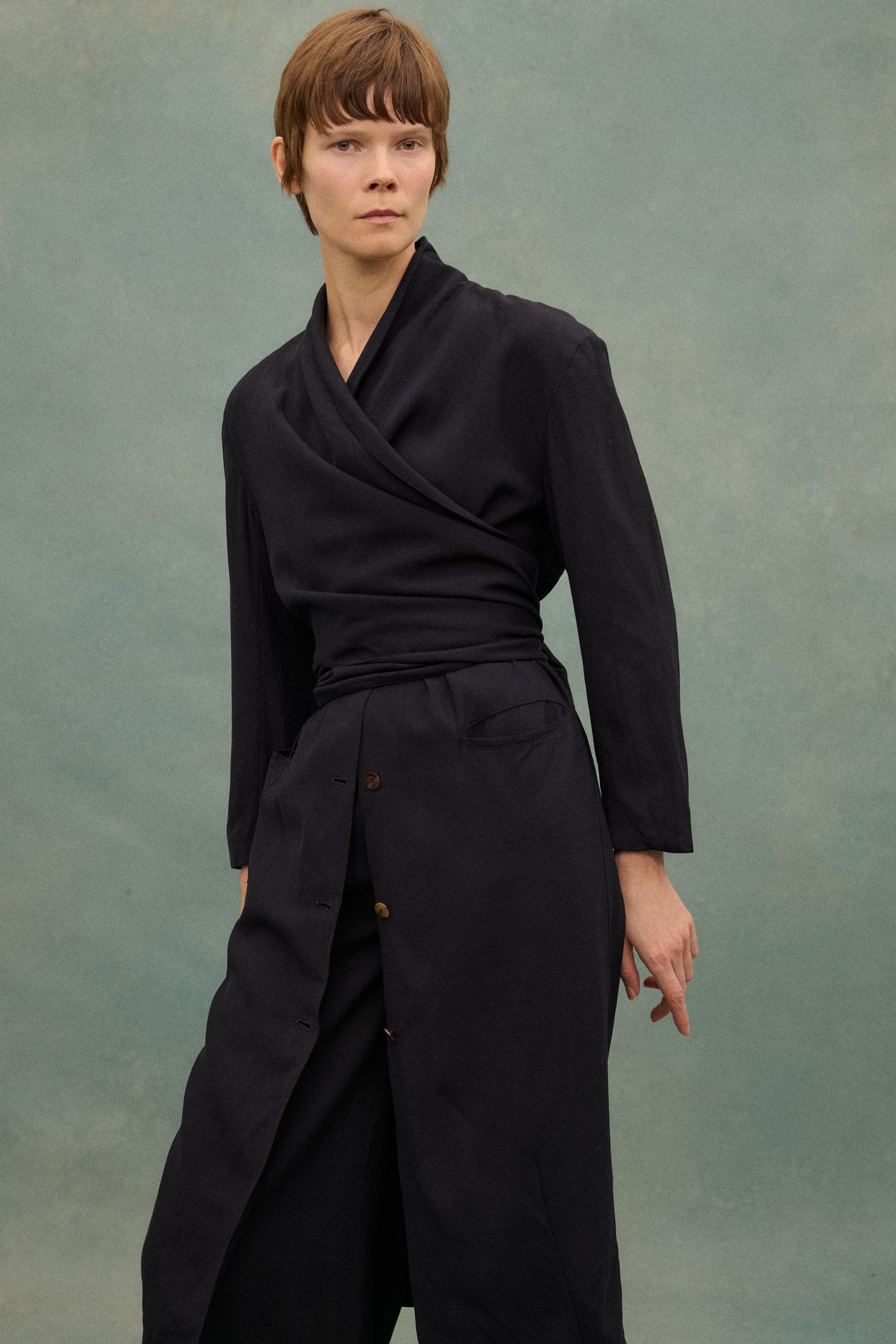 1980s JPG Suited Wool Tunic - Desert Vintage