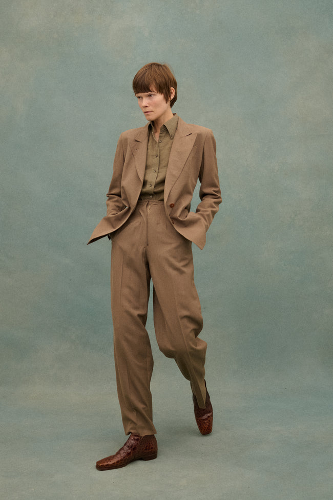 JPG Camel Suit - Desert Vintage