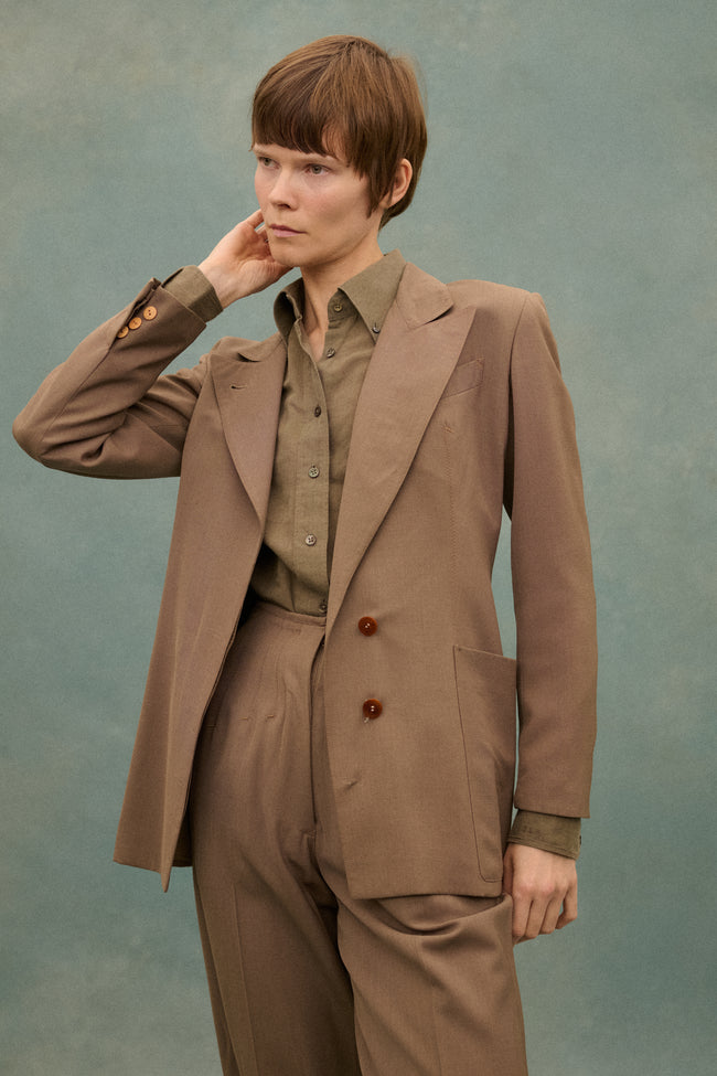 JPG Camel Suit - Desert Vintage