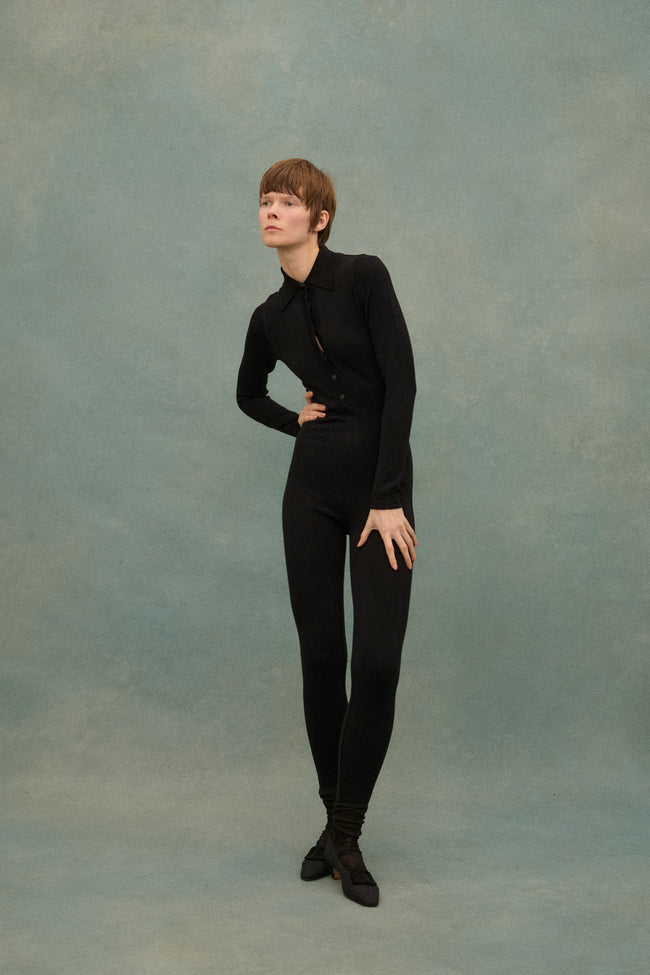 Alaïa Knit Jumpsuit - Desert Vintage