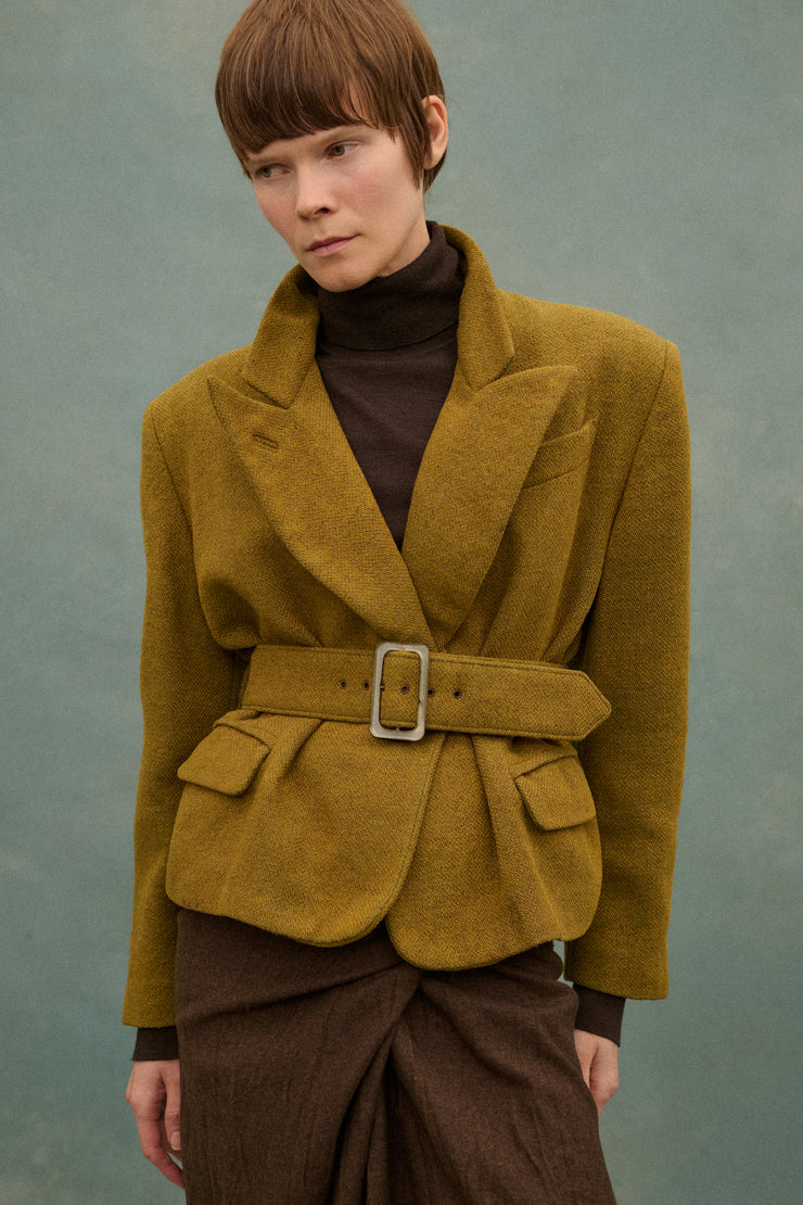 1990s JPG Tweed Coat - Desert Vintage