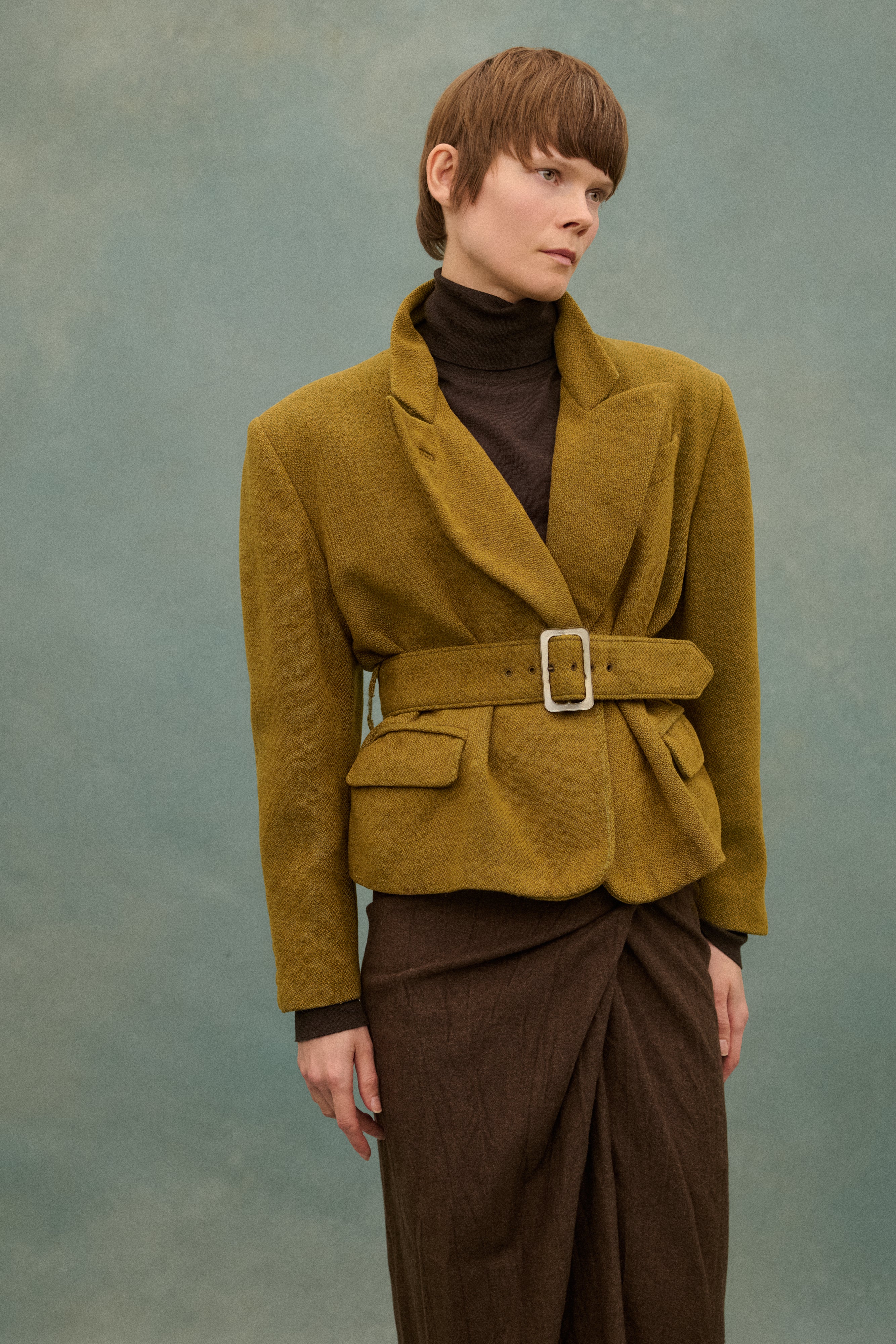 1990s JPG Tweed Coat - Desert Vintage