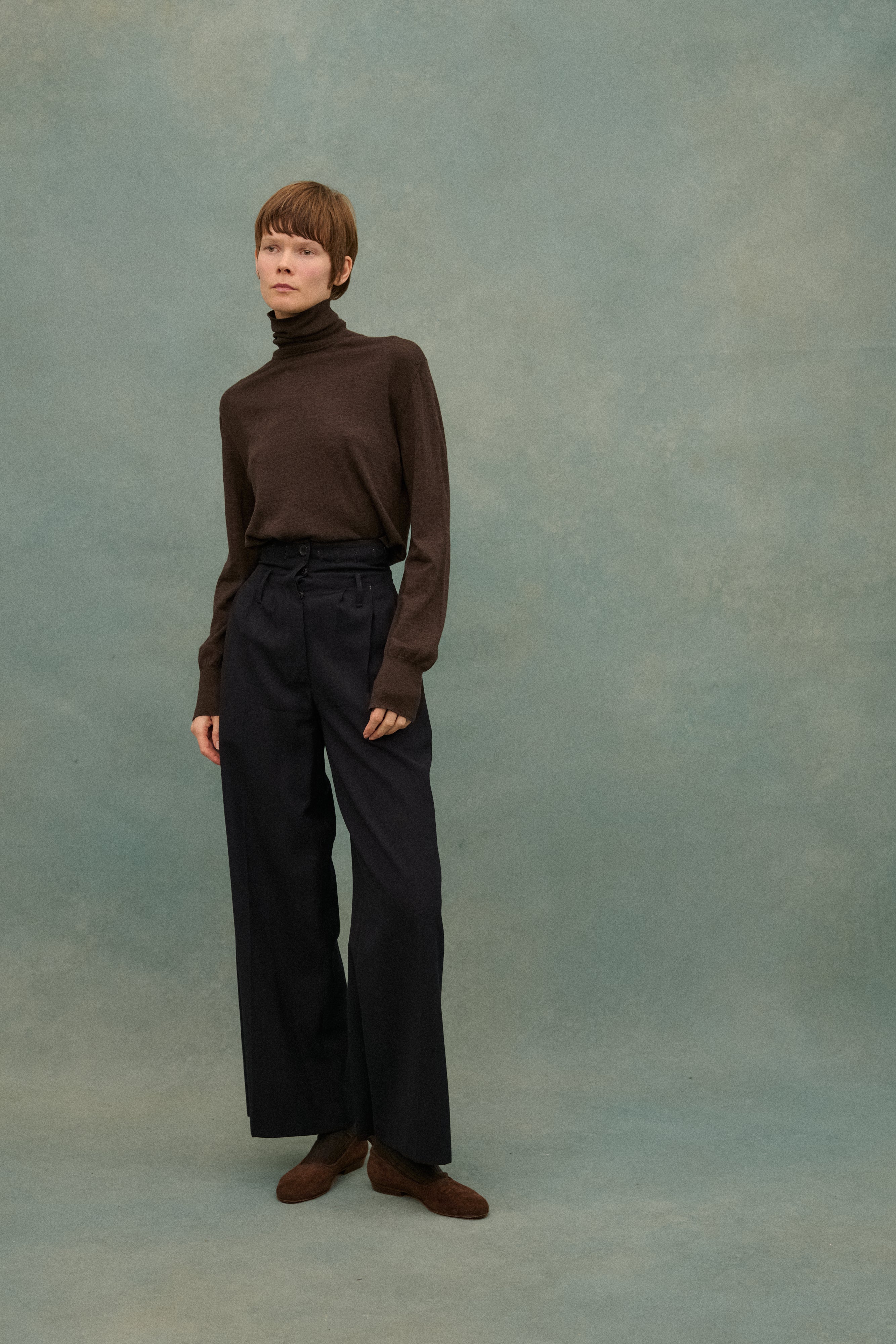 JPG Navy Trousers - Desert Vintage