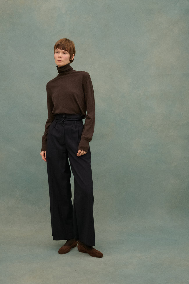 JPG Navy Trousers - Desert Vintage