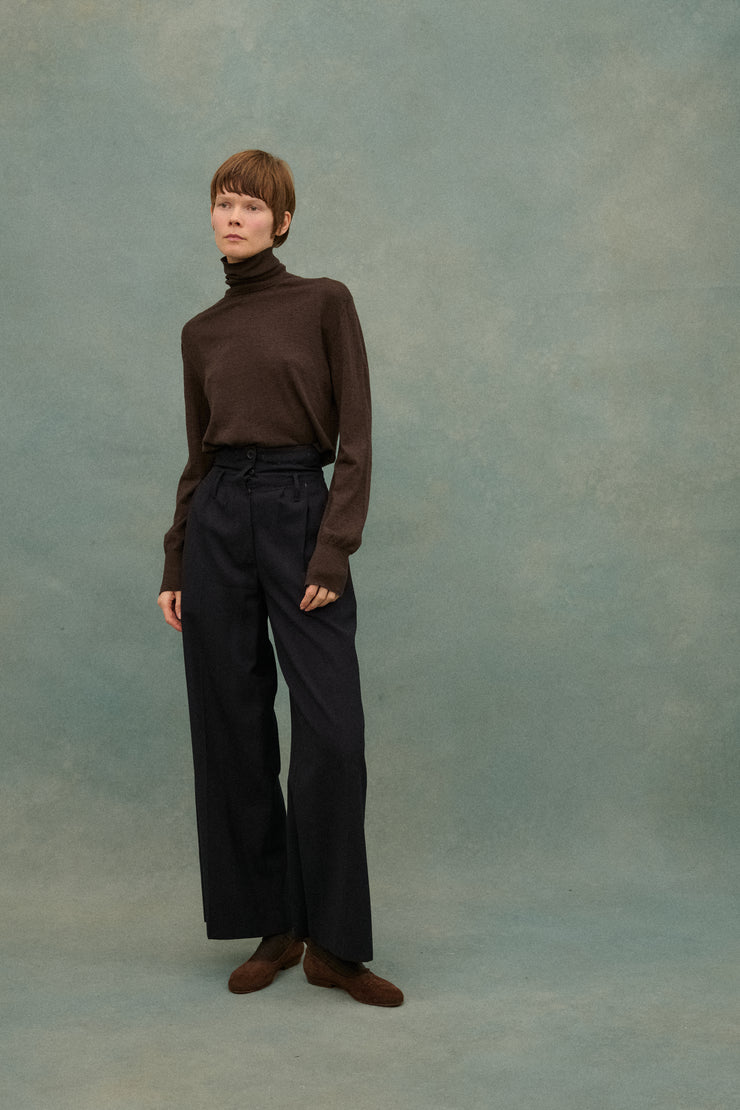 JPG Navy Trousers - Desert Vintage