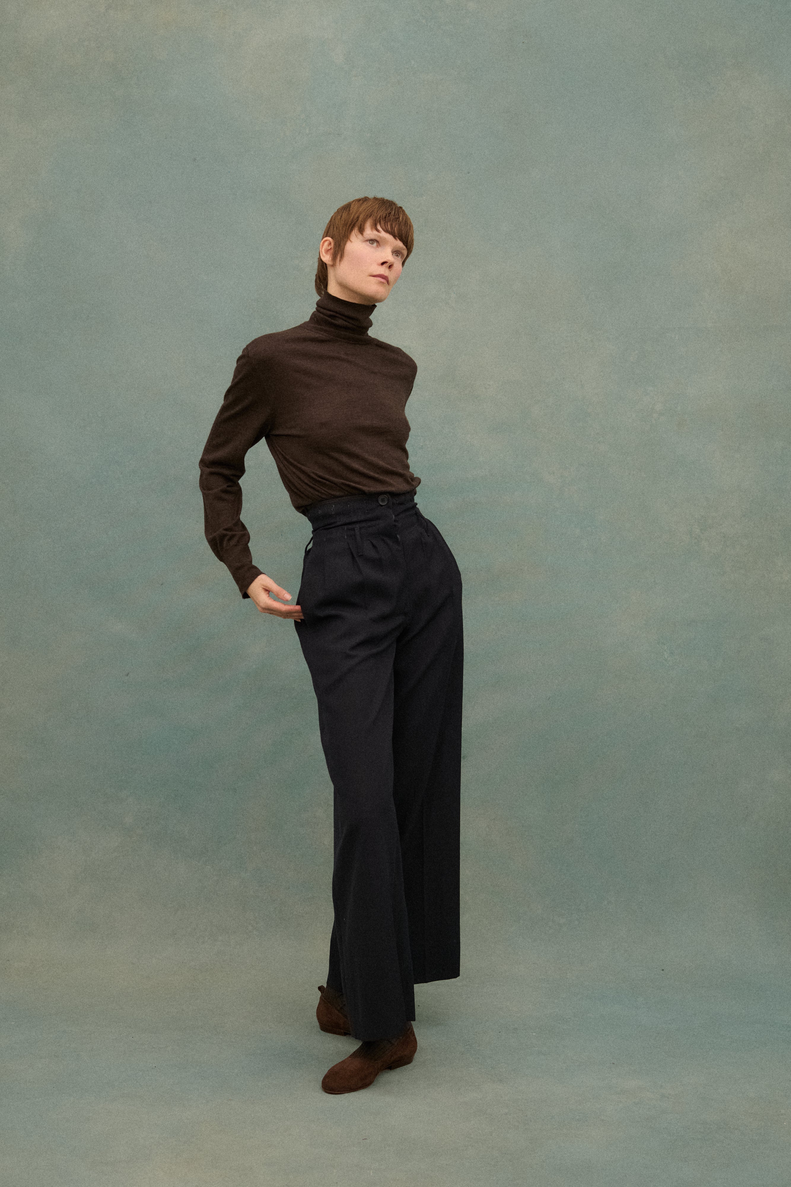JPG Navy Trousers - Desert Vintage
