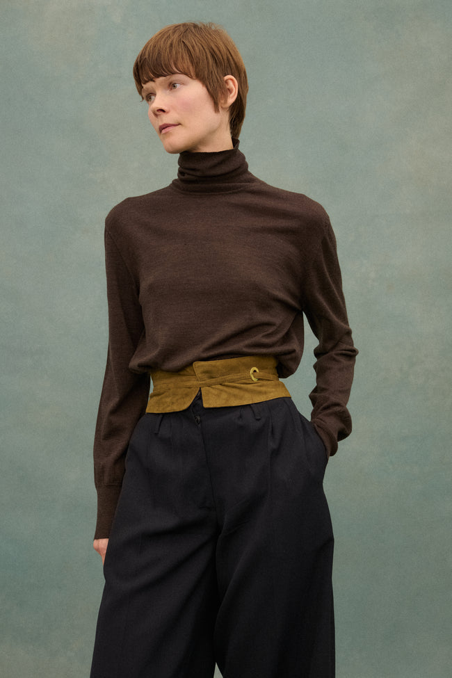 Bonnie Cashin Suede Wrap Belt - Desert Vintage