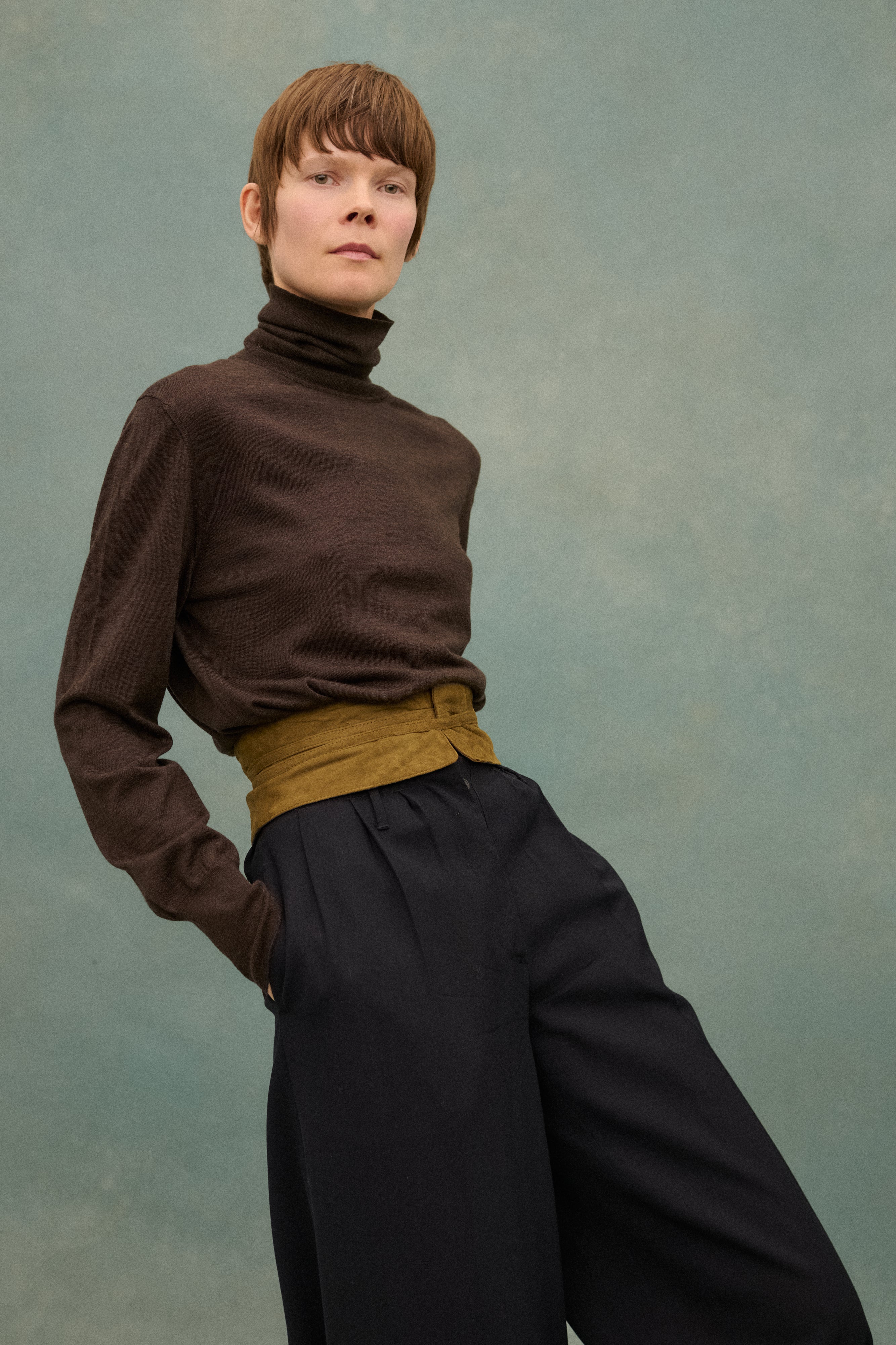 Bonnie Cashin Suede Wrap Belt - Desert Vintage