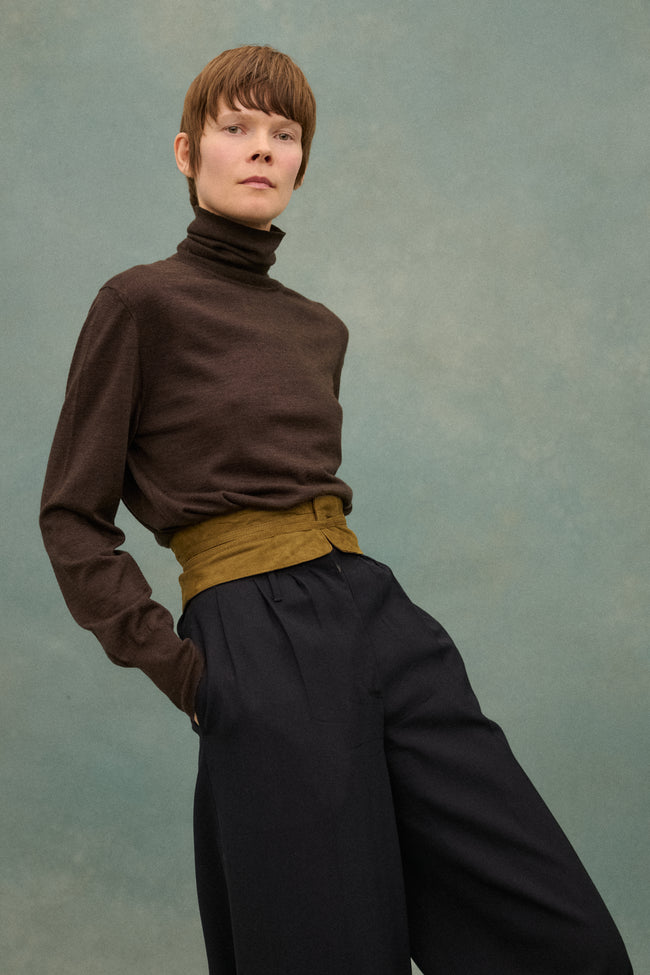 Bonnie Cashin Suede Wrap Belt - Desert Vintage