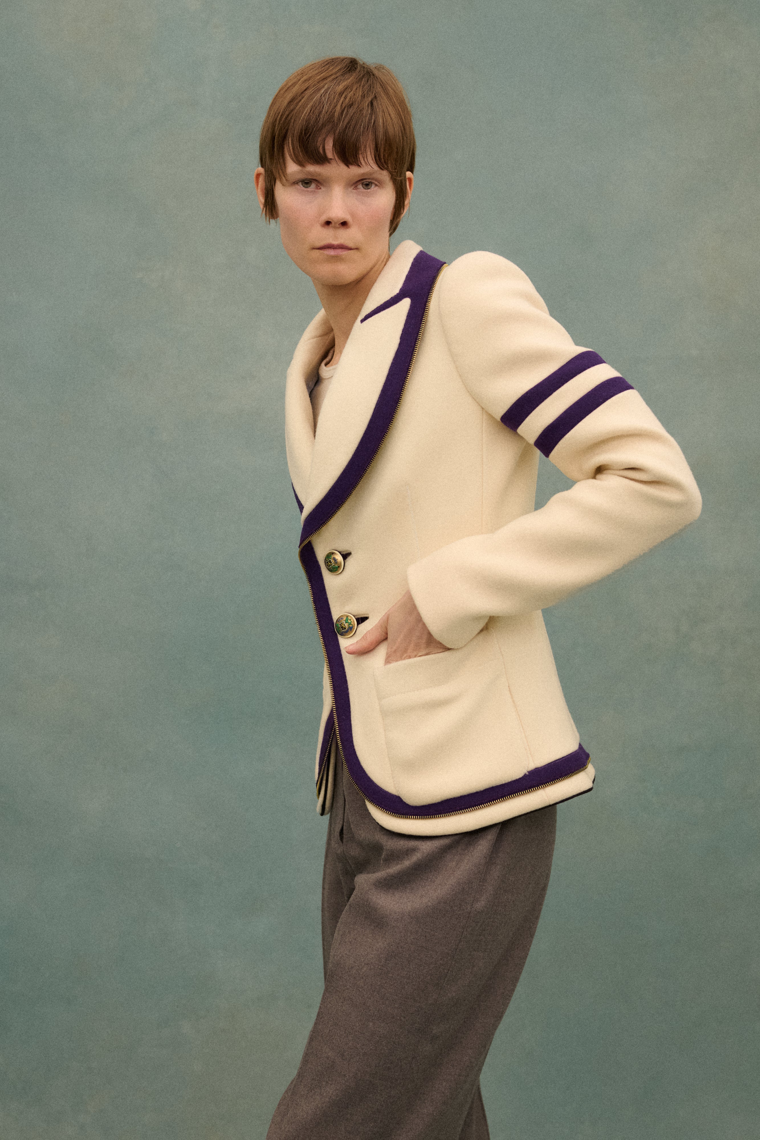 2007 Balenciaga Wool Blazer - Desert Vintage