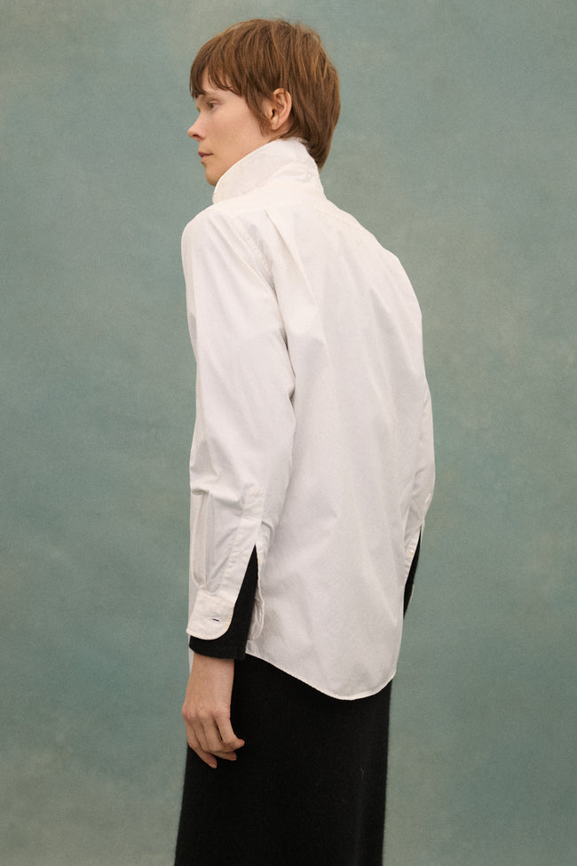 Margiela era Hermes White Blouse - Desert Vintage