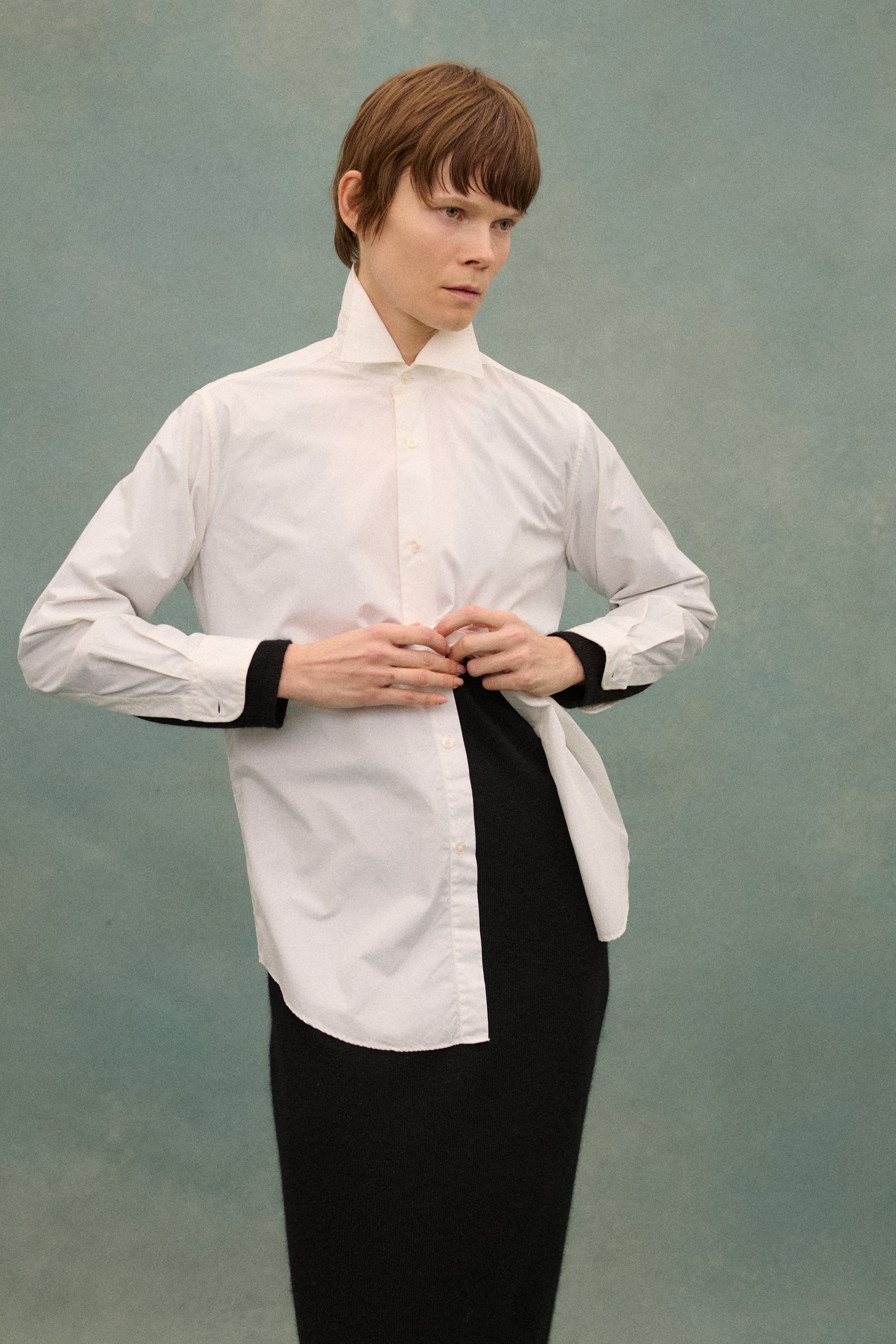 Margiela era Hermes White Blouse - Desert Vintage