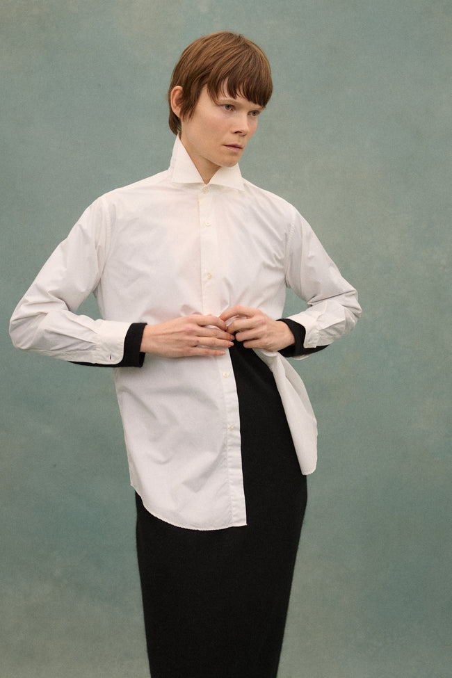 Margiela era Hermes White Blouse - Desert Vintage