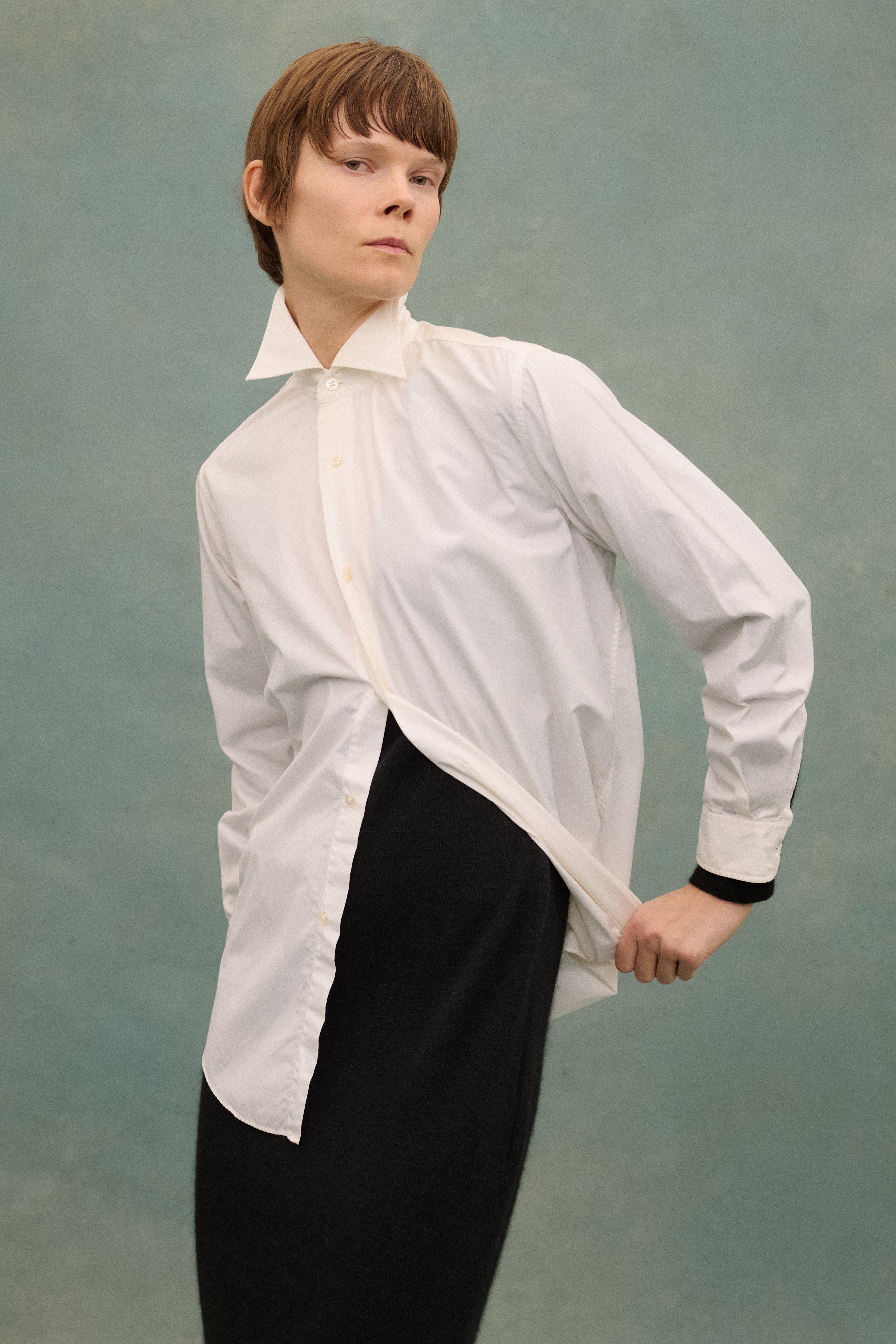 Margiela era Hermes White Blouse - Desert Vintage