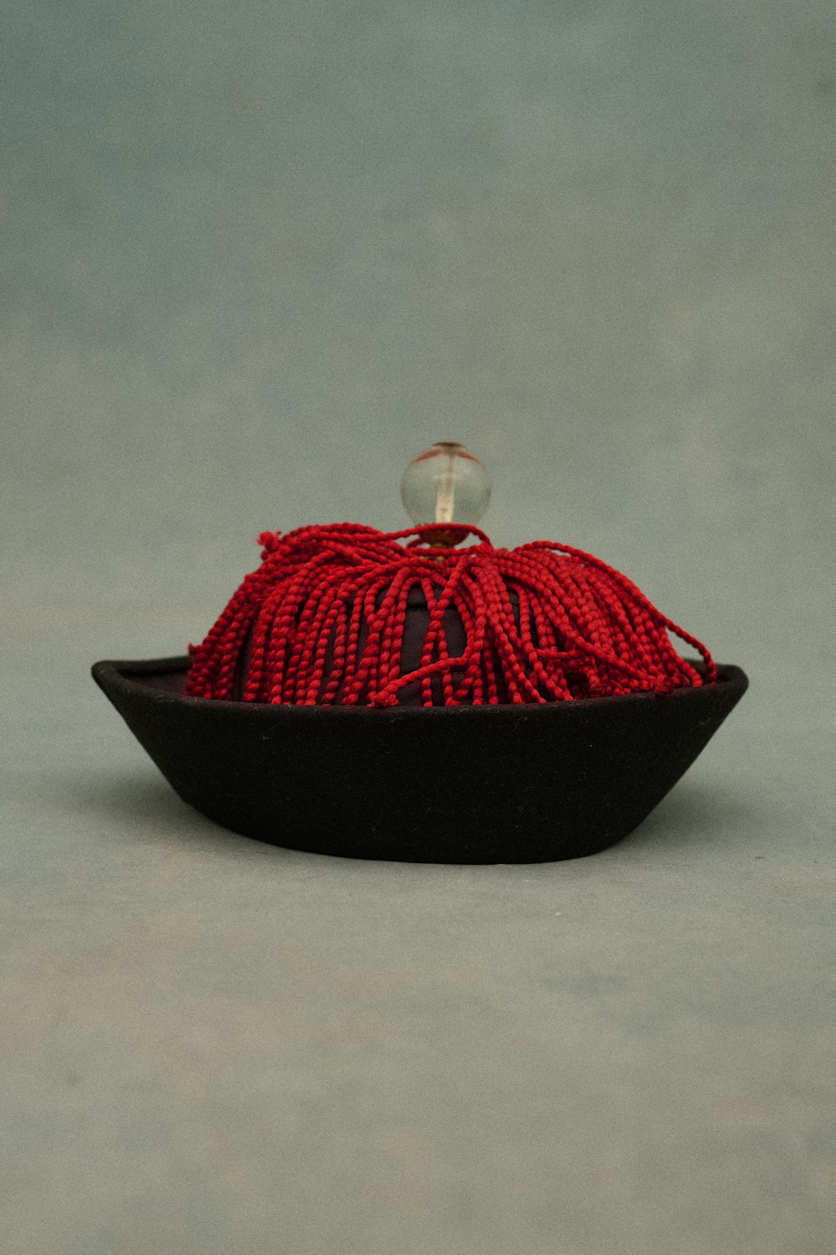 Antique Mandarin Hat - Desert Vintage