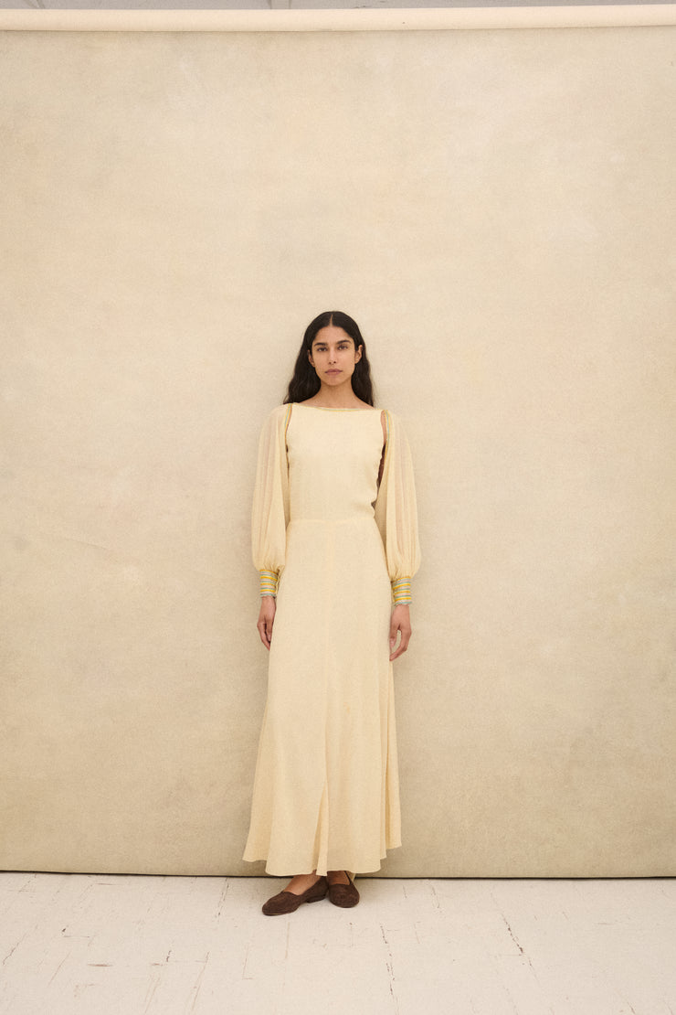 Lagerfeld era Chloé Silk Gown - Desert Vintage