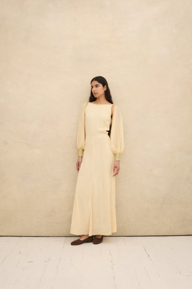 Lagerfeld era Chloé Silk Gown - Desert Vintage