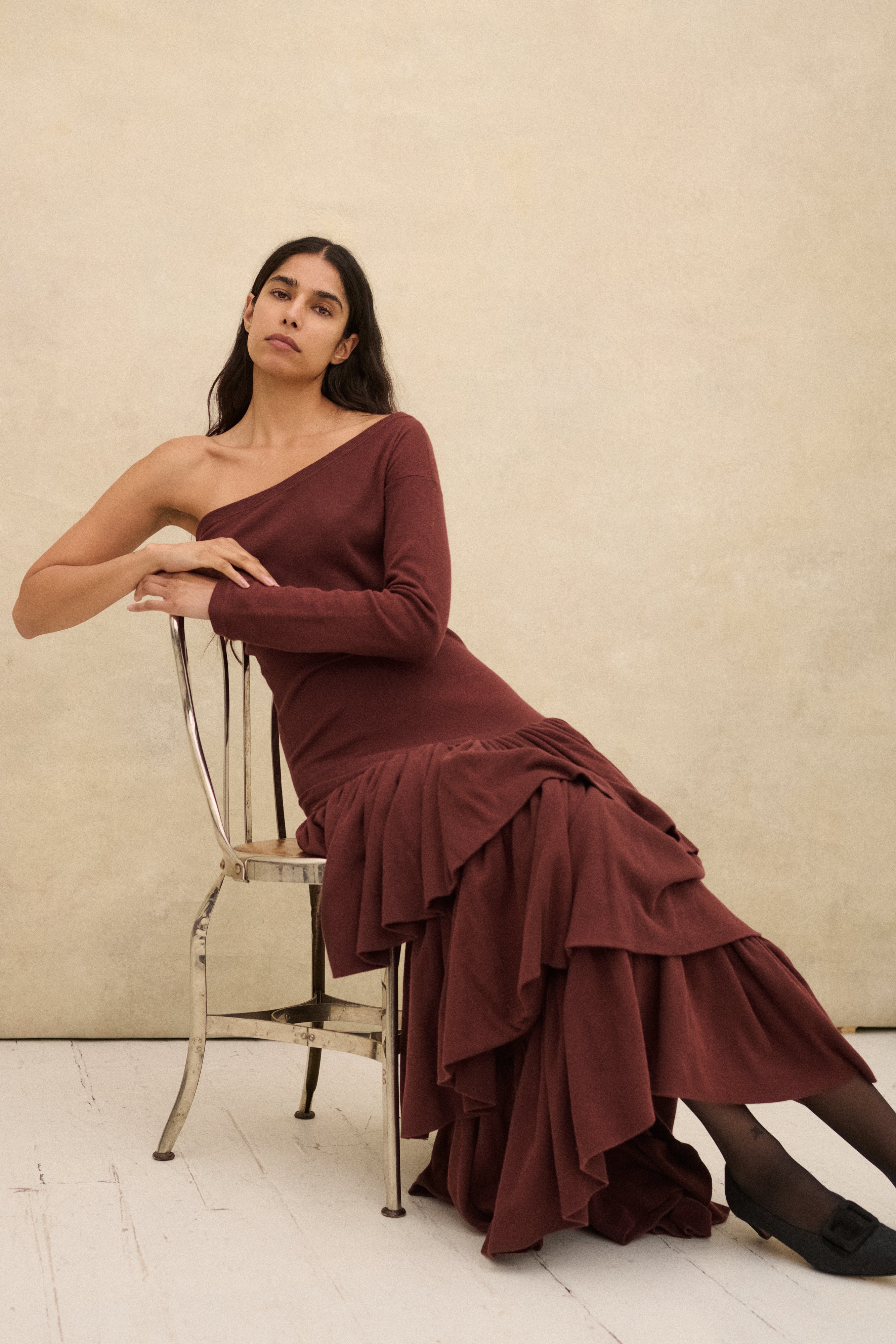 Callaghan Brick Red Gown - Desert Vintage