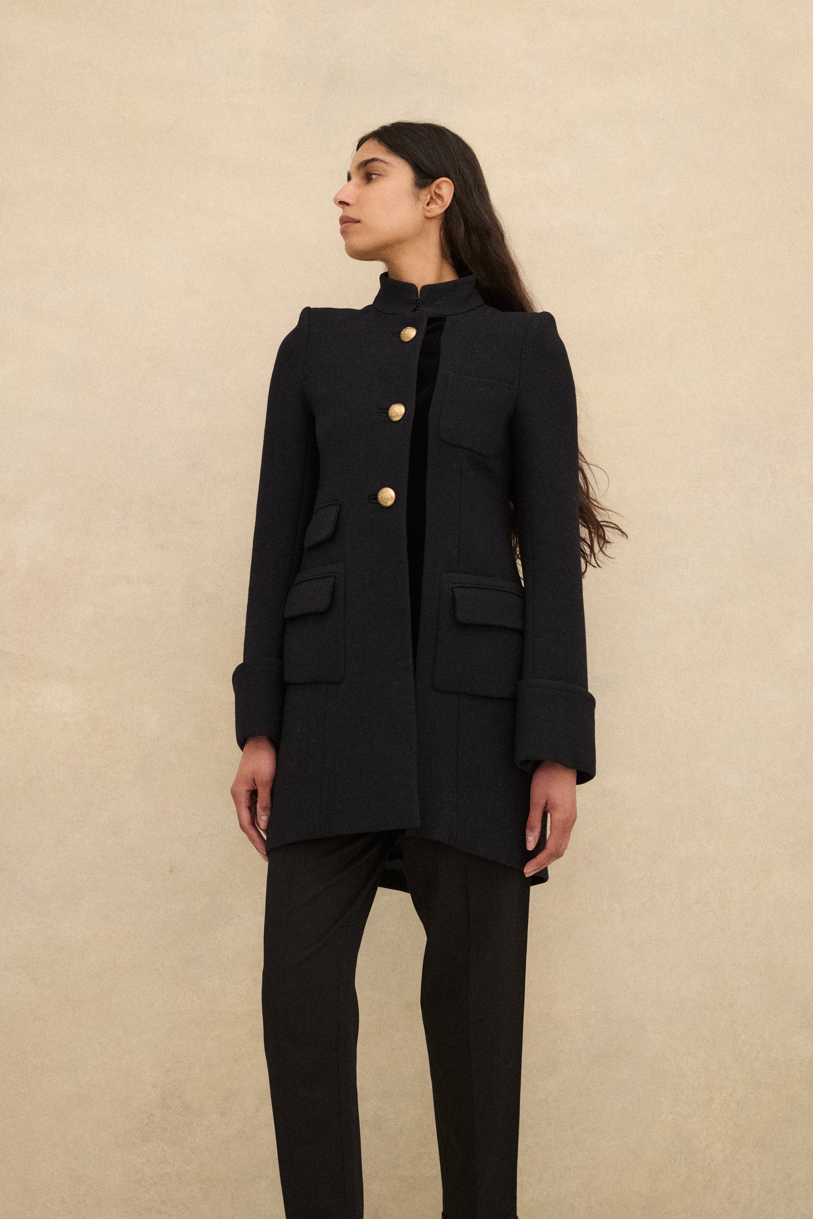 2007 Balenciaga Wool Coat - Desert Vintage