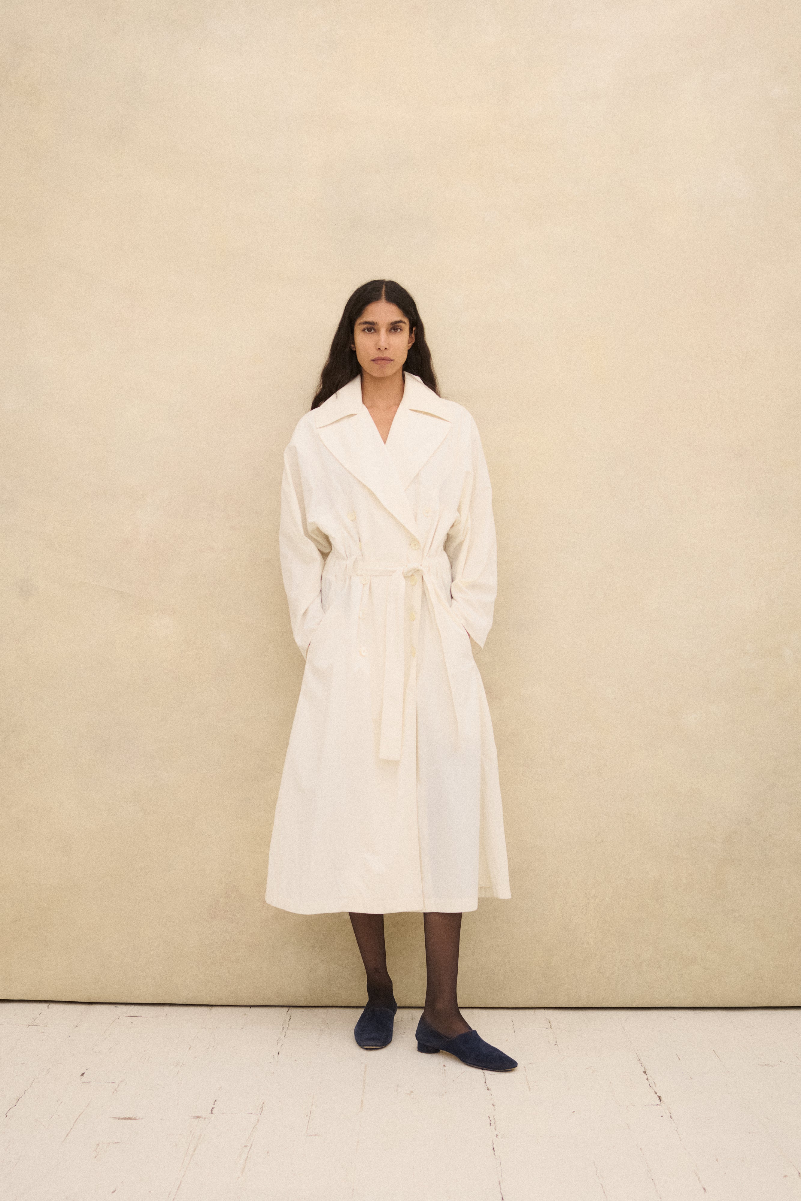 Alaïa Cotton Trench - Desert Vintage