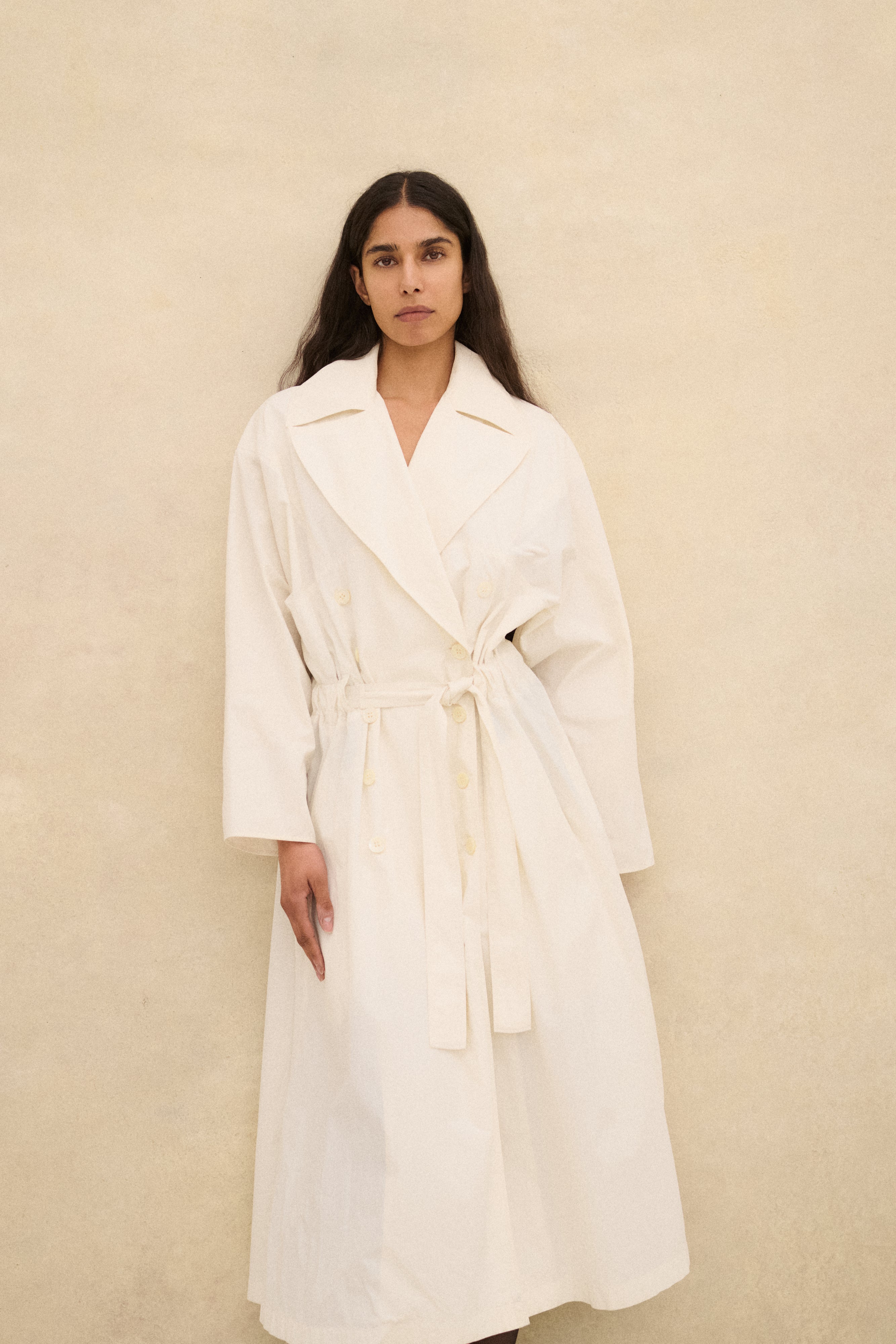 Alaïa Cotton Trench - Desert Vintage