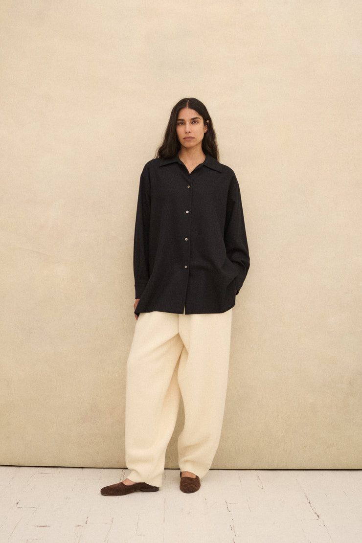 The Row Ivory Trousers - Desert Vintage