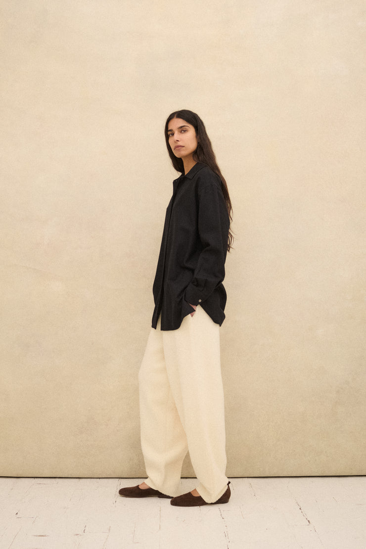 The Row Ivory Trousers - Desert Vintage