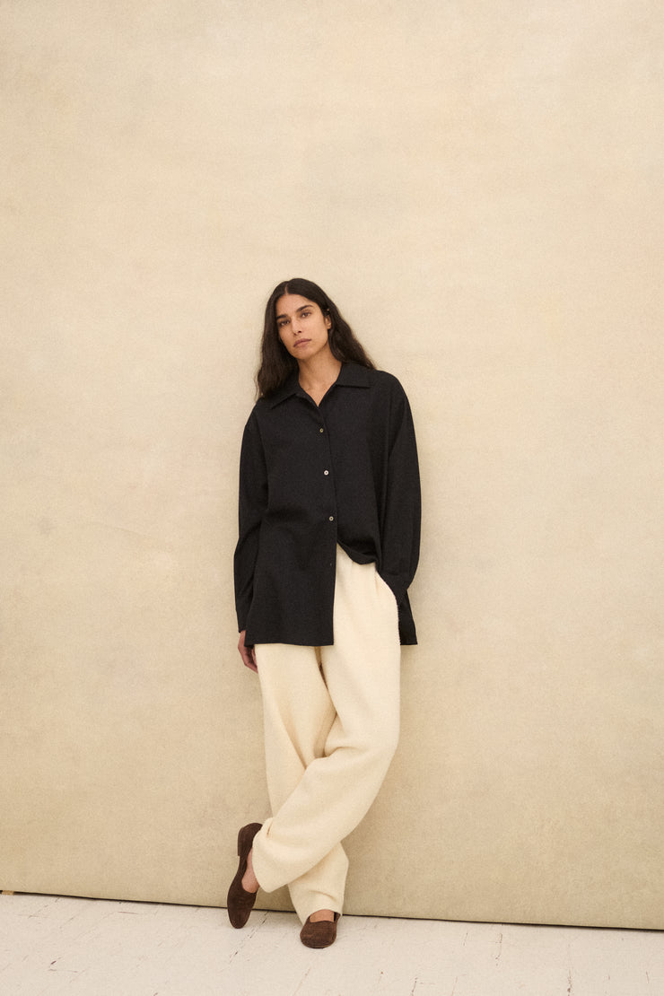 The Row Ivory Trousers - Desert Vintage