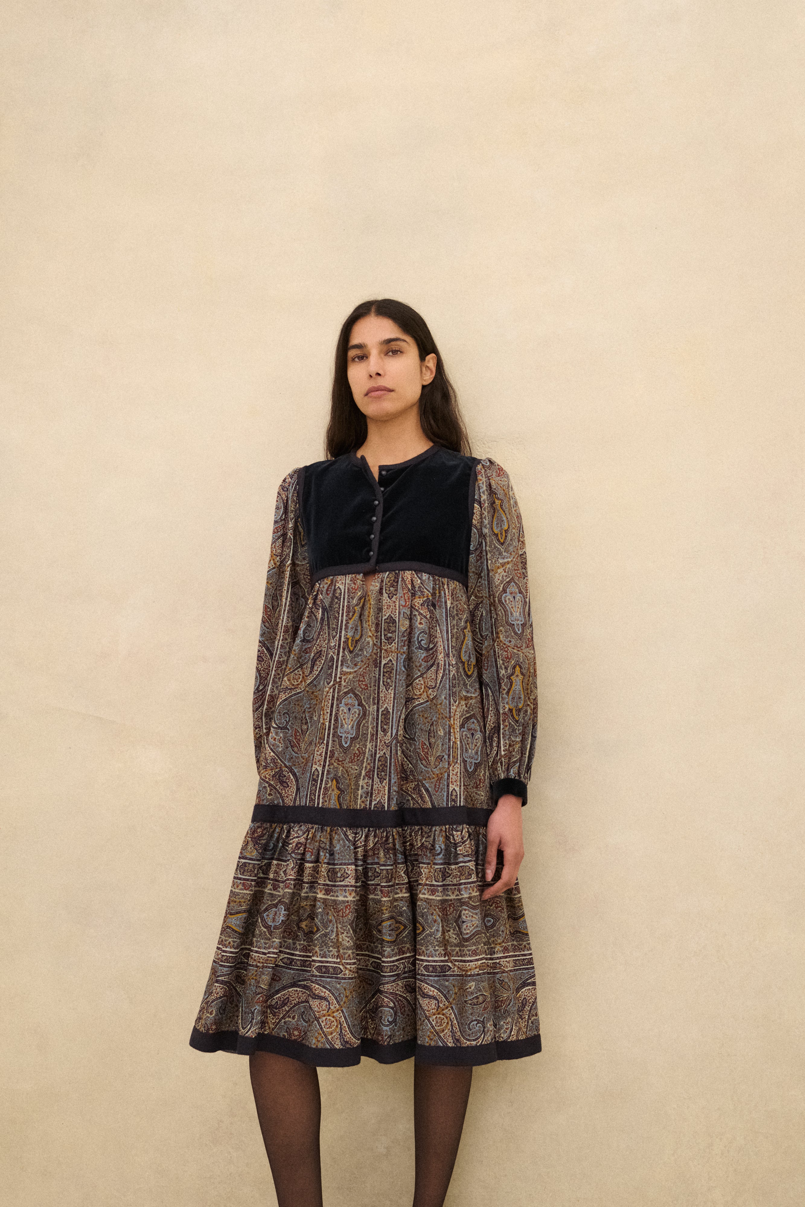 AW 1976 Ysl Dress - Desert Vintage
