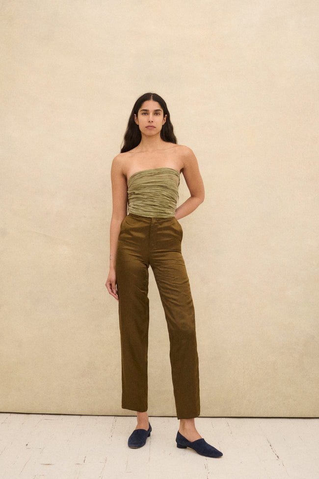 Armani Khaki Trousers - Desert Vintage