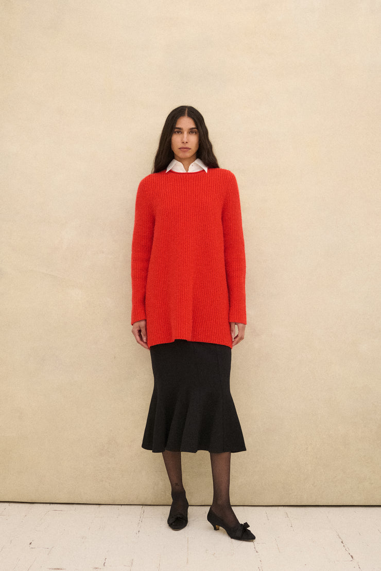 The Row Red Knit - Desert Vintage